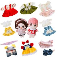 1PC Doll Clothes for 20cm Plush Dolls Outfit Accessories for Korea Kpop EXO Star Idol Dolls Dress Suit Clothing Fans Gift