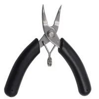 【YF】 Pliers Diagonal Round Bent Needle Cutter Handcraft Beading Insulated Plier Small Jewelry Tools