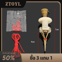 ZTOYL เหยื่อตกปลาแบบพกพาน้ำหนักเบาคลิปตกปลาเหยื่อมืออาชีพ earthworm bloodworm คลิปตกปลาอุปกรณ์เสริม