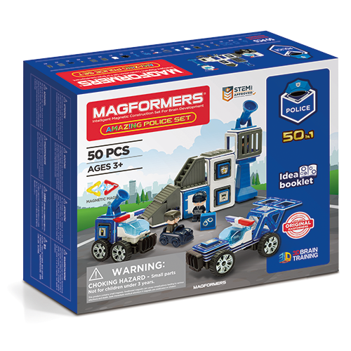 ของเล่น-magformers-amazing-police-set