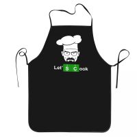 Unisex Breaking Bad Lets Cook Apron Adult Women Men Chef Tablier Cuisine for Kitchen Cooking Funny Gardening Aprons