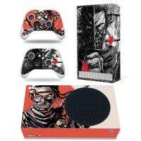 เคสมือถือลายผีของ Tsushima Xbox Series S สติ๊กเกอร์สกินจอยเกม Xboxseriess ไวนิล XSS และคอนโทรลเลอร์2ตัว