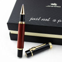 Jinhao 650 new red wooden ballpoint pen high quality classic office and school pen, writing wooden gift pen