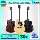 [Chính hãng] Rosen G11 - Đàn Guitar acoustic solid ( gỗ nguyên tấm) Rosen G11