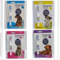 ❣️42Pets❣️ Cleartix เคลียร์ติ๊กซ์ ** 2 หลอด** ยาหยดกำจัดเห็บหมัด ชนิดหยดหลัง กำจัดเห็บ กำจัดเห็บหมัด สุนัขและแมว