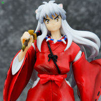 ฟิกเกอร์ตัวการ์ตูน Inuyasha หุ่นต่อสู้ของเล่นแบบจำลองพระเยซูของขวัญ18.5ซม.