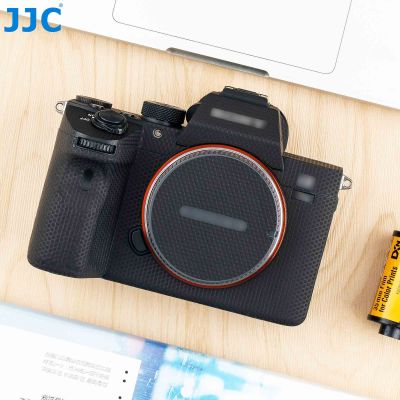 JJC สติ๊กเกอร์ฟิล์มสำหรับห่อผิวกล้อง A7M3ป้องกันรอยขีดข่วนสำหรับอุปกรณ์เสริม Sony A7 III A7III A7RIII A7R III Caemra