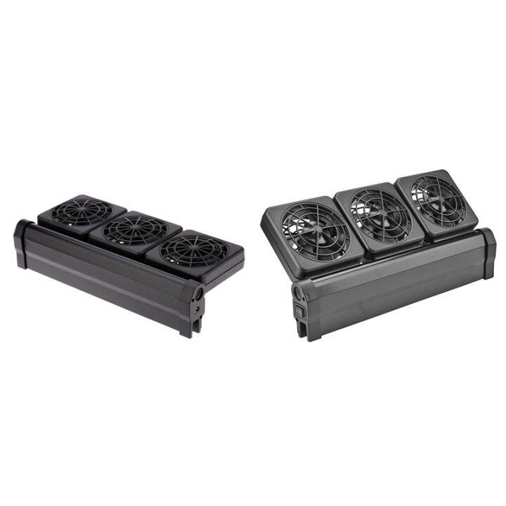 Aquarium Fish Tank Cooling Fan System Chiller Control Reduce Water
