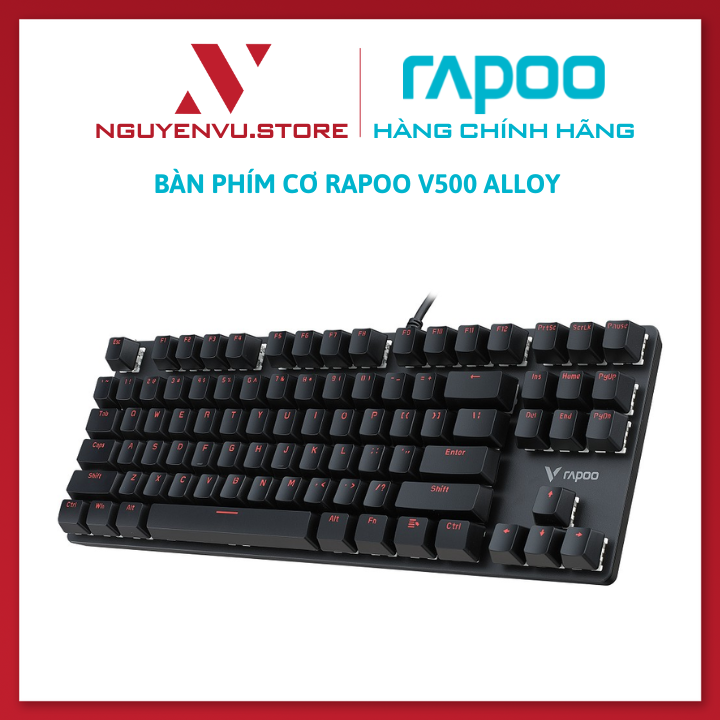 Bàn Phím Cơ Rapoo V500Alloy (V500 Alloy) - Hàng Chính Hãng | Lazada.vn