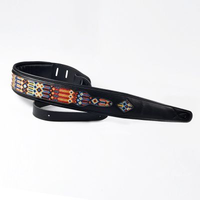 ‘【；】 High Quality Guitar Strap Printing Embroidery Pattern Guitar Straps For Electric Acoustic Bass Guitar Belts Guitar Accessories