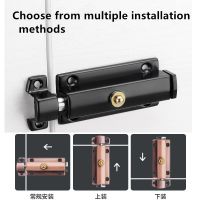 Stainless Steel Spring Loaded Door Latch Bolt Brass Push Release Button Old-fashioned Automatic Spring Latch Lock