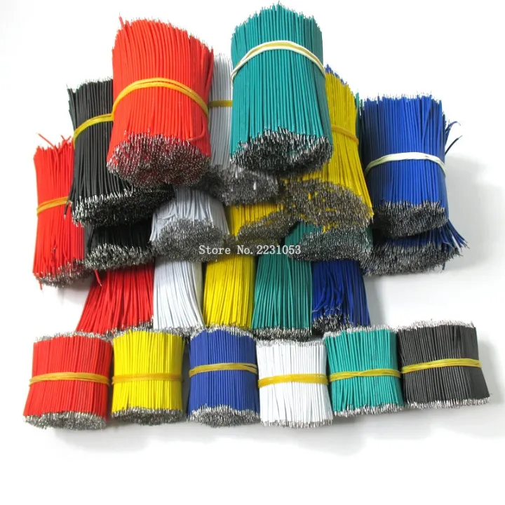 100pcs-lot-tin-plated-breadboard-pcb-solder-cable-24awg-8cm-fly-jumper-wire-cable-tin-conductor-wires-1007-24awg-connector-wire