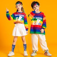 [COD] dance suit street childrens trendy summer hip-hop performance handsome wide-leg hiphop