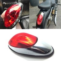 [LWF HOT]♣ Universal Motorcycle Rear Taillight Running Light Red LED Brake Indicator Lamp For Yamaha Virago Honda VLX 400 Kawasaki VN900