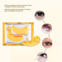 Crystal Collagen ขจัดความหมองคล้ำให้ความชุ่มชื้น Fade Fine Lines aging Eye Mask