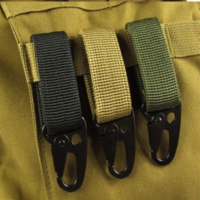 1PC Camping Hiking Accessories Sturdy Webbing Buckle Hanging System