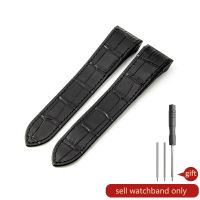 “：{ For Cartier Santos High Quality Crocodile Pattern Genuine Cowhide Men Women Waterproof Sweat-Proof Watch Accessories 20Mm 23Mm