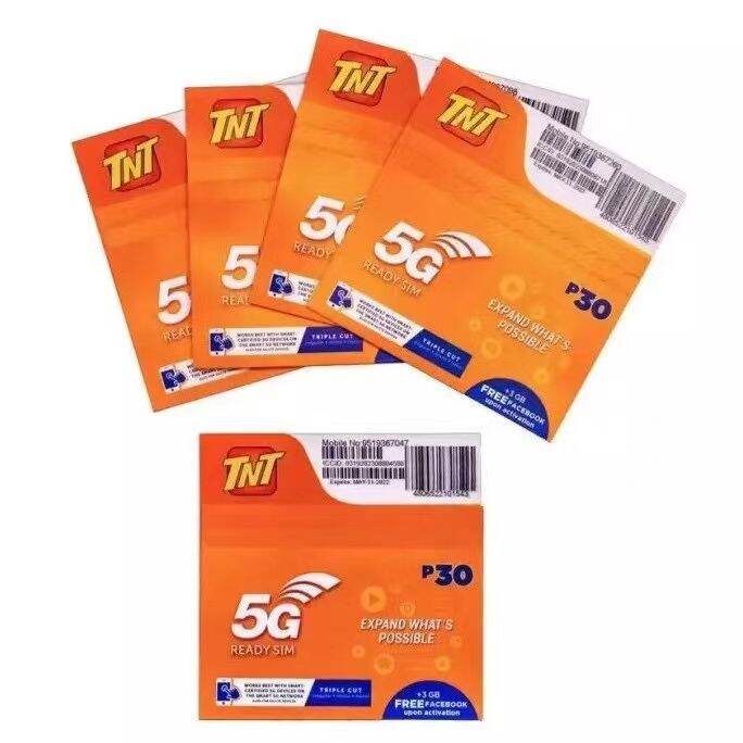 TNT LTE Tricut 5G Sim card tricut Brand New | Lazada PH