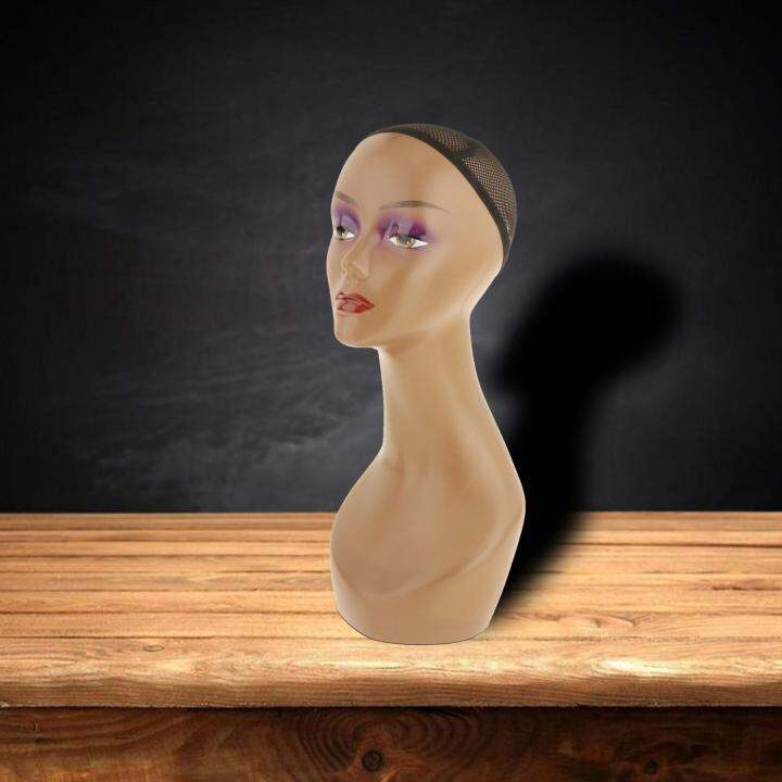 MagiDeal Mannequin Head African American Cosmetology Hair Head Black