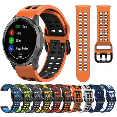 （A Decent035）Easyfit กีฬาสายรัดซิลิโคนสำหรับ Garmin Vivoactive 4วงสำหรับ Garmin Venu 2 Venu2 /Garminactive Smartwatch สายนาฬิกาข้อมือสร้อยข้อมือ