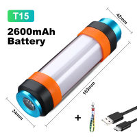 Rechargeable LED Flashlight With Magnet High Power Waterproof IP67 Magnetic Work Light Portable Emergency Camping Lantern Torch