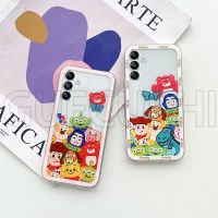 นิ่มเคส Samsung A54 5G A34 5G A14 5G น่ารักลายการ์ตูนหมีหมาเสือนิ่มโปร่งใสไดโนเสาร์ปลอกซิลิโคนเคสโทรศัพท์ Galaxyกาแลคซี่ A14 5G เคสโทรศัพท์