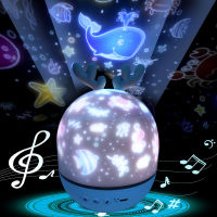 Night Lamp Projector Starry Sky Night Light Projector Bedroom Decor Bluetooth Rotating Music Childrens Night Light Kids Gift