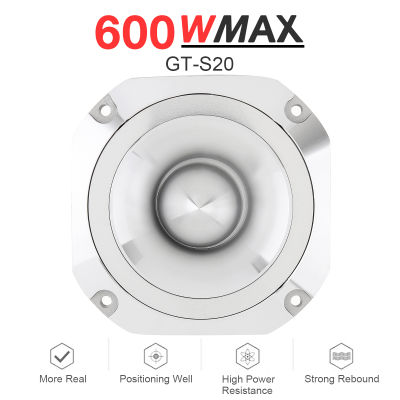 4นิ้ว600W 6OHM GT-S20เครื่องขยายเสียงเครื่องเล็กอลูมิเนียมพร้อม Capacitor สำหรับยานพาหนะรถยนต์สเตอริโอดัดแปลง