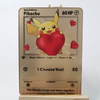 2021 TAKARA TOMY Pokemon Cards Metal Card V Card PIKACHU Charizard Golden Vmax Card Kids Game Collection Christmas Gift a birth