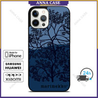 Marimekko 1202 กรณีโทรศัพท์มือถือ iPhone 14 Pro Max / iPhone 13 Pro Max / iPhone 12 Pro Max / Samsung Galaxy Note10 Plus / S22 Ultra ฝาครอบป้องกันการตก