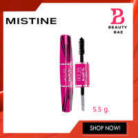 (แท่งชมพู)มิสทิน ซุปเปอร์ โมเดล มิราเคิล แลช มาสคาร่า 5.5 ก. MISTINE SUPER MODEL MIRACLE LASH MASCARA (RED.) 5.5 G