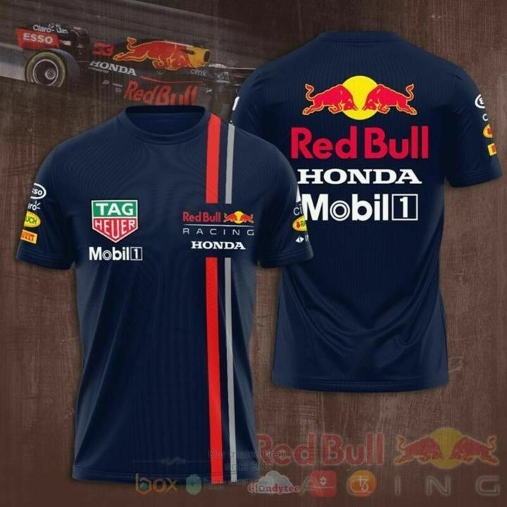 Red Bull Racing F1 Men's 2023 Team T-Shirt- Navy