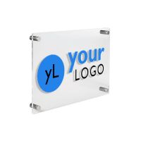 House Business Sign Plaque - Acylic Stand Off - Personalised Custom Door Number Wall Stickers Decals