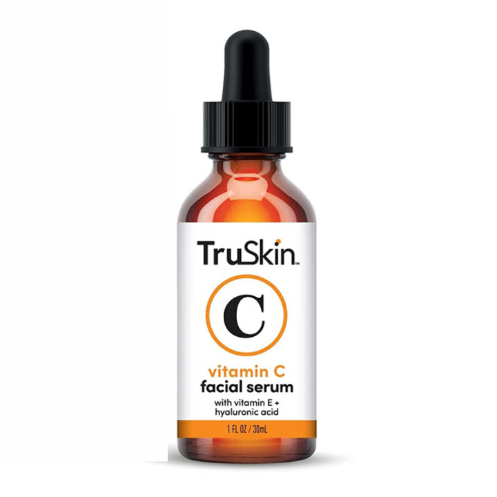 100% Authentic] TruSkin Vitamin C Serum with Hyaluronic Acid & Vitamin ...