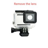 Lens Removal 1 50M/197Ft Waterproof Case Touch Screen Underwater Diving Protective Cover Housing Mount For Go Pro Hero 6 5 7 Black Accessories