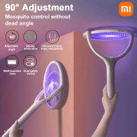 Xiaomi 5 In 1ปรับแร็กเกตชาร์จอย่างรวดเร็วฆ่าบินแมลงความปลอดภัยฉนวนแบตเตอรี่ขับเคลื่อนโคมไฟ ABS ไฟฟ้ายุงผู้ตี