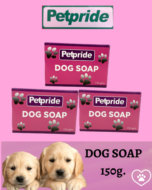PETPRIDE DOG SOAP 150gms Lazada PH