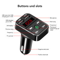 รถบลูทูธ-รองรับ FM Transmitter USB Charger สำหรับ Haval Jolion H6 2021 H9 F7X F7 H2S H7 H1 M6 H3 H4 H5 H8 F5 H2