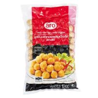 เอโร่ ลูกชิ้นปลาผสมเนื้อกุ้งทอด 1000 กรัม/Aero fish ball mixed with fried shrimp 1000 grams