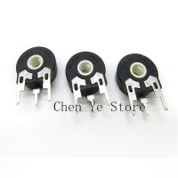 【CW】 10PCS Imported PIHER Spanish variable resistance PT15 100K 104 vertical oval hole adjustable potentiometer