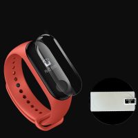 ฟิล์มกันรอยหน้าจอ ชนิด TPU บางพิเศษ ยืดหยุ่น HD สำหรับ Xiaomi Mi Band 3 Mi3