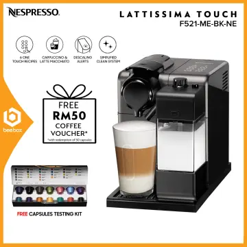 position Kælder abstrakt Shop Nespresso Lattissima Touch Black online - Jul 2023 | Lazada.com.my