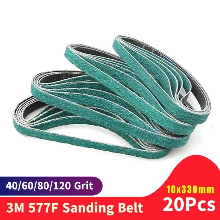 20pcs-z-a-577f-330-10mm-sanding-belt-for-metal-abrasive-band-grinder-optional-mini-size-40-60-80-120-for-knife-grinding