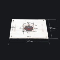 Electric Universal Planer Turning Board Guide Table Router Planer Table Inserting Board For Woodworking Table Bench