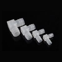 5PCS 3mm 4mm 6mm 8mm 10mm 12mm 14mm 16mm 18mm 20mm Hose Barb Elbow Plastic Connector Pipe Fitting For Aquarium Fish Tank