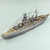 [HCM]Tự Ráp Mô Hình Kim Loại 3D Tàu Chiến Thiết Giáp Hạm Nhật Bản Nagato Battleship