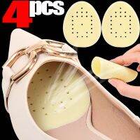 2/4Pcs Ice Silicone Sole Half Size Insole Women High Heels Soft Non Slip Shoes Pad Care Insoles Anti Friction Massage Cushion Shoes Accessories