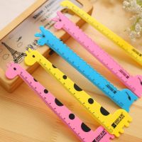 【CW】 Cartoon Plastic Ruler Kids Student School Stationery Supplies Planner Accessories Prize