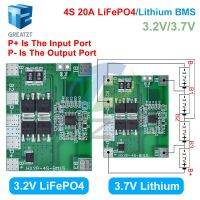 4S 12.8V 14.4V 16.8V Lifepo4 Li-ion Lipo คณะกรรมการป้องกันแบตเตอรี่ลิเธียม 18650 BMS 14A จํากัด 20A PCB 4 Cell Pack PCM 3.2V 3.7V