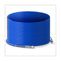 Airless Paint Sprayer Hose Airless Paint Sprayer Hose Polyester Fiber 50 FT X 1/4 Inch 3300PSI Max W.P 3600 PSI (250Bar)